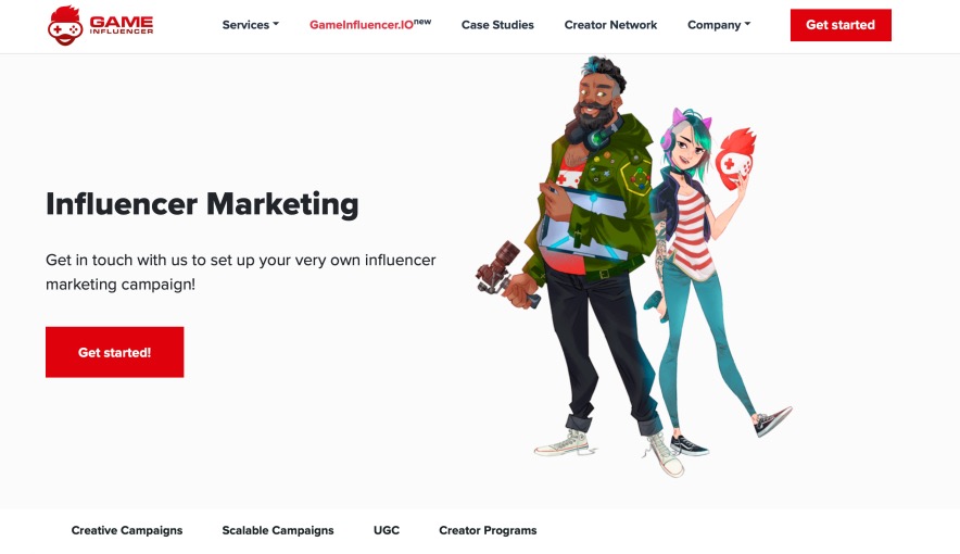 GameInfluencer Best Influencer Marketing Services for Gaming Companies