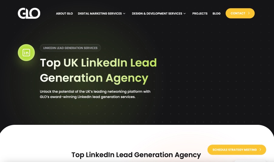 Generate Leads Online (GLO) B2B LinkedIn Lead Generation Agency