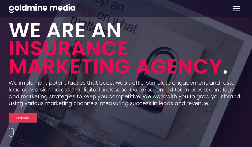 Goldmine Media Top Insurance Marketing Services