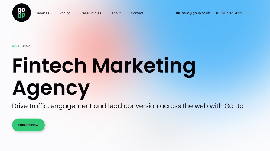 Goup Full-Service FinTech SEO Companies