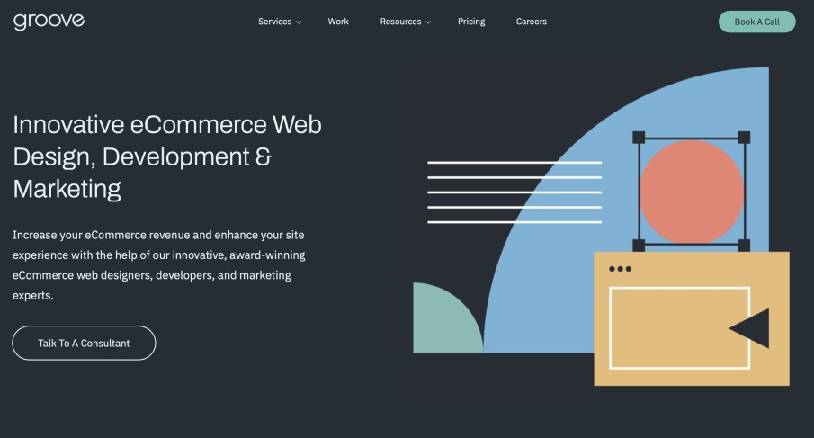 Groove eCommerce Web Design Website Development Agency