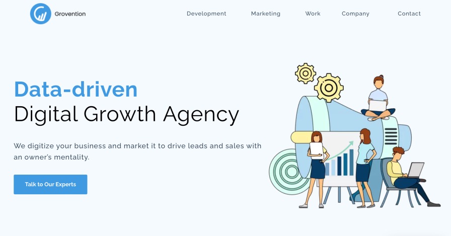 Grovention Top Digital Growth Company