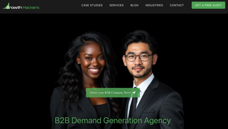 Growth Hackers Award-Winning B2B Demand Generation Agency