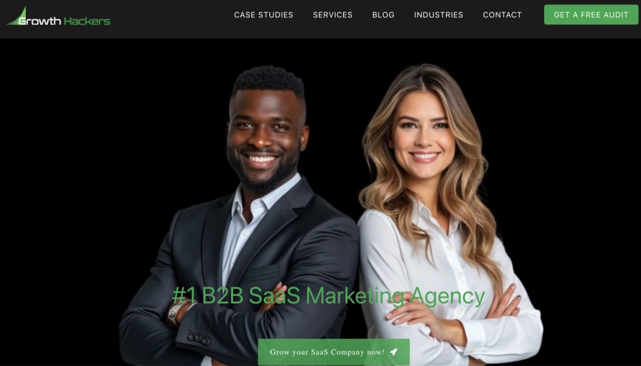 Growth Hackers Award-Winning B2B SaaS Marketing Agency