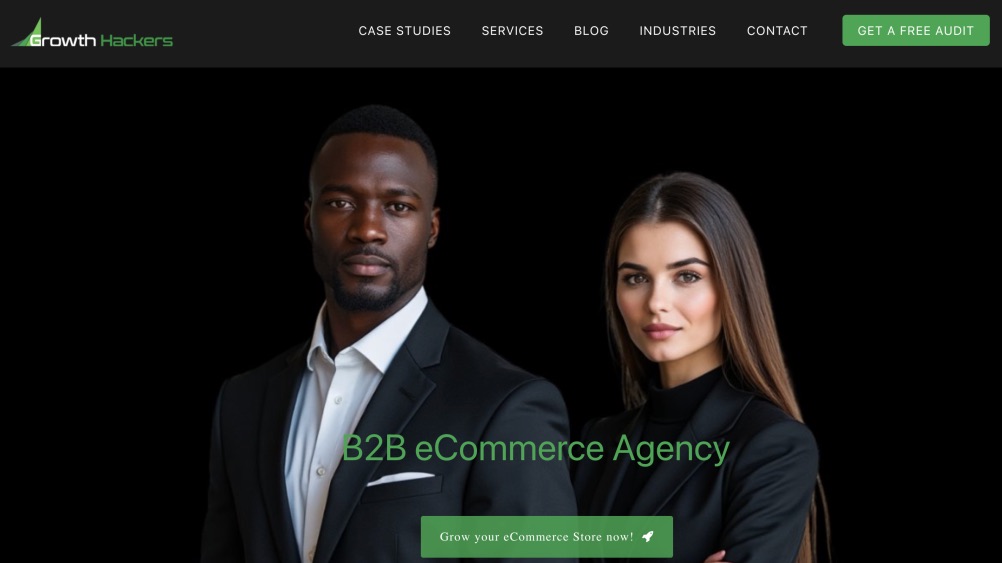 Growth Hackers Award-Winning B2B eCommerce Agency