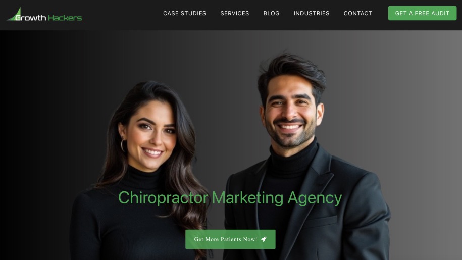 Growth Hackers Award Winning Chiropractic Marketing Agency