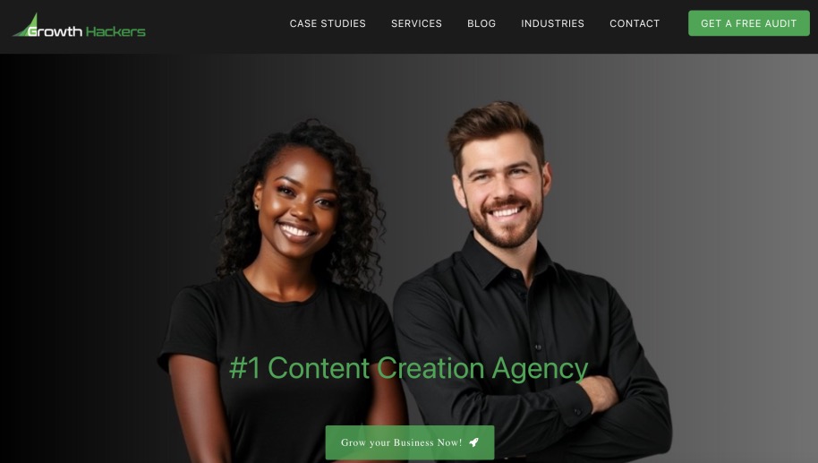 Growth Hackers Award-Winning Content Creation Agency