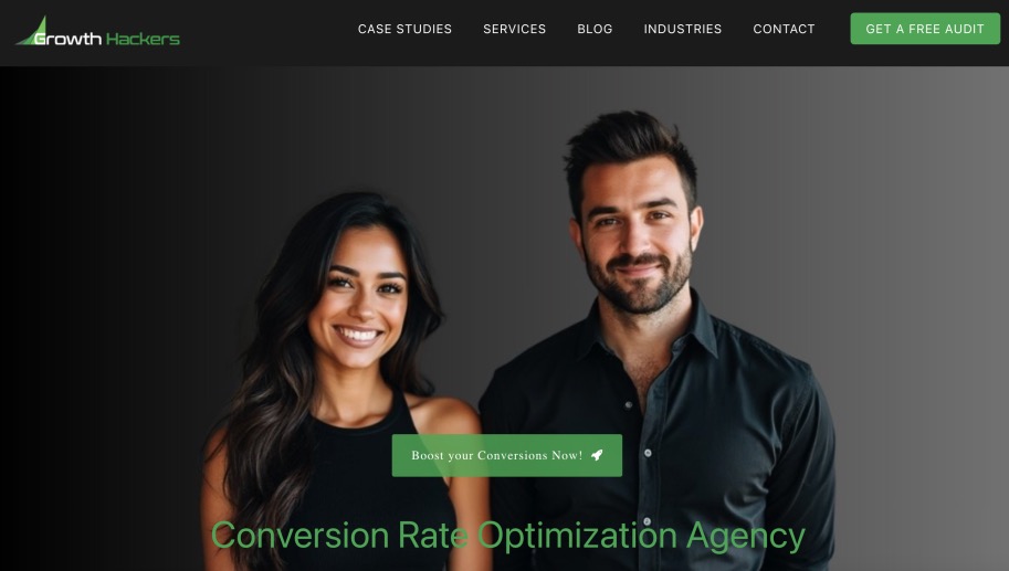 Growth Hackers Award Winning Conversion Rate Optimization Agency