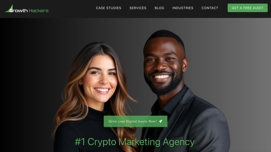 Growth Hackers Award Winning Crypto Marketing Agency