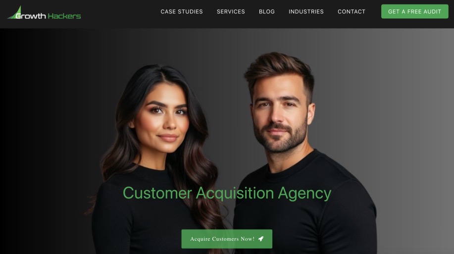 Growth Hackers Award-Winning Customer Acquisition Company