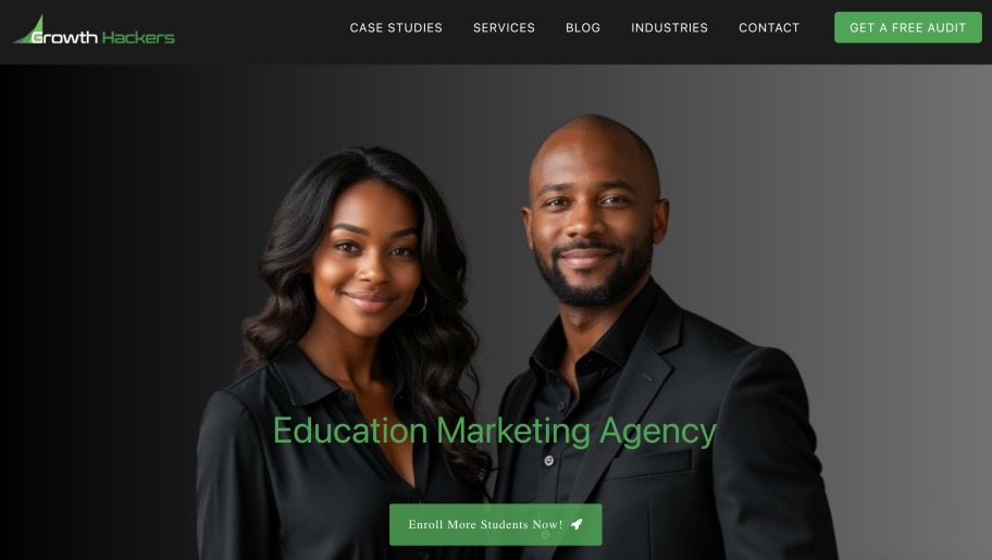 Growth Hackers Award-Winning Education Marketing Agency