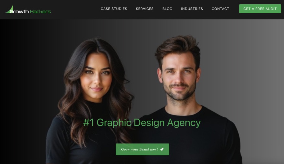 Growth Hackers Award Winning Graphic Design Company