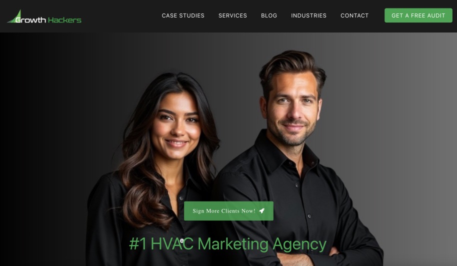 Growth Hackers Award-Winning HVAC Marketing Agency