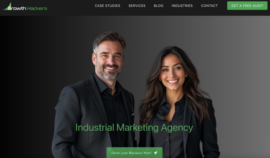 Growth Hackers Award-Winning Industrial Marketing Agency