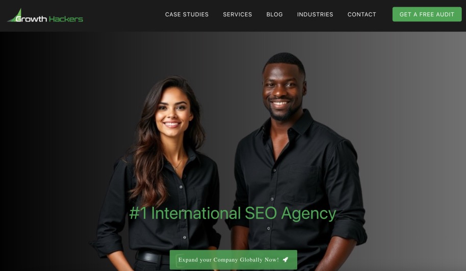 Growth Hackers Award Winning International SEO Agency