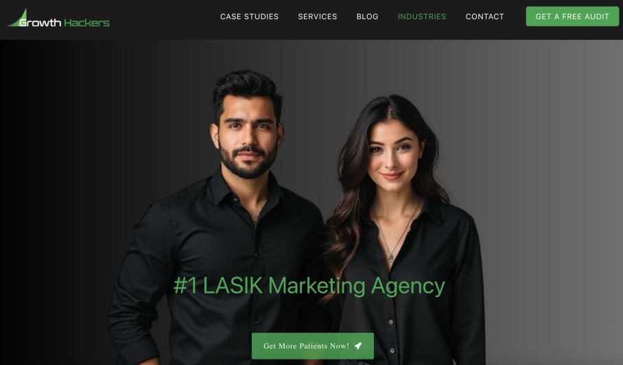 Growth Hackers Award-Winning LASIK Marketing Agency