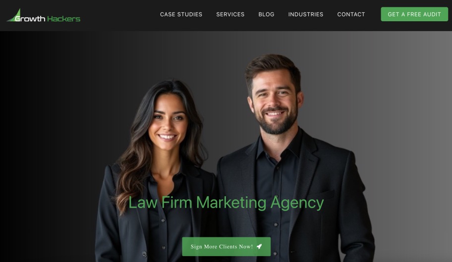 Growth Hackers Award Winning Law Firm Marketing Agency