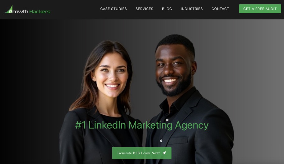 Growth Hackers Award-Winning LinkedIn Marketing Agency