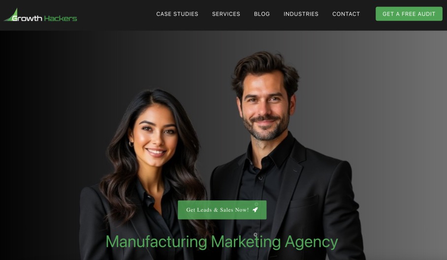 Growth Hackers Award-Winning Manufacturing Marketing Agency