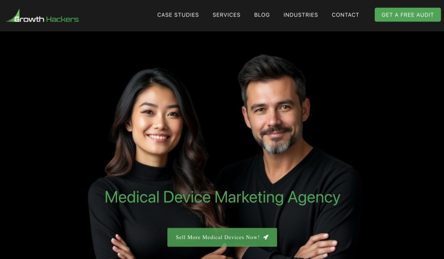 Growth Hackers Award Winning Medical Device Marketing Company