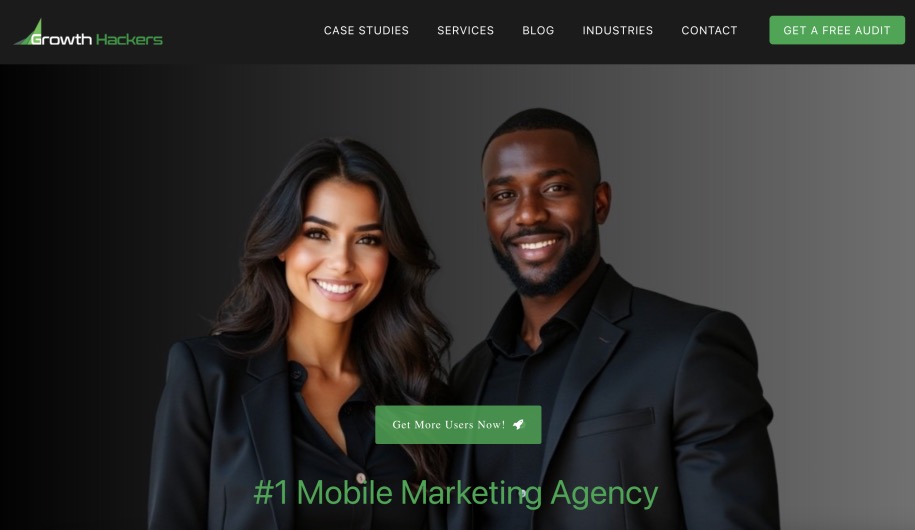 Growth Hackers Award-Winning Mobile Marketing Agency