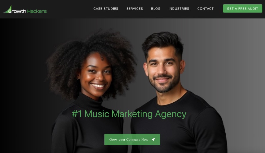 Growth Hackers Award Winning Music Marketing Agency