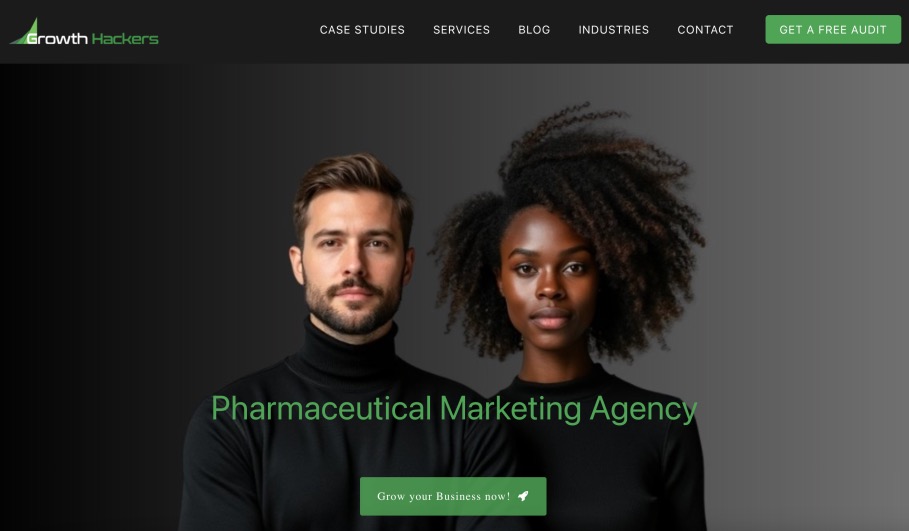 Growth Hackers Award-Winning Pharmaceutical Marketing Agency