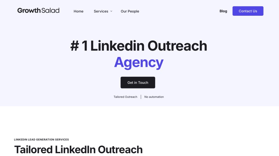 GrowthSalad Top LinkedIn Lead Generation Agencies