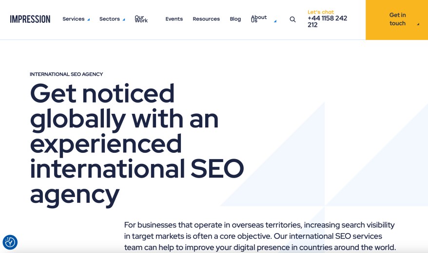 Impression Best International SEO Agencies