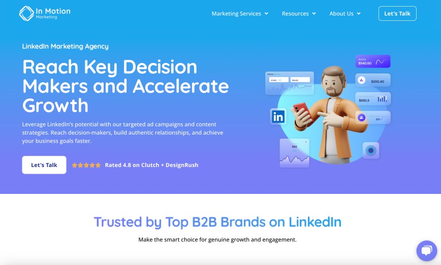 In Motion Top LinkedIn Marketing Company