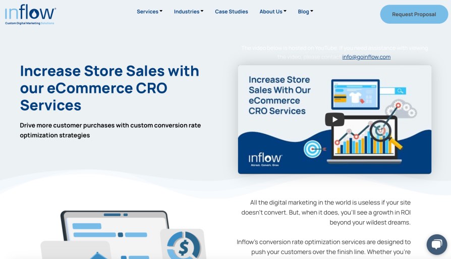 InFlow eCommerce Conversion Rate Optimization CRO Services