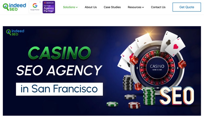 IndeedSEO Casino SEO Services