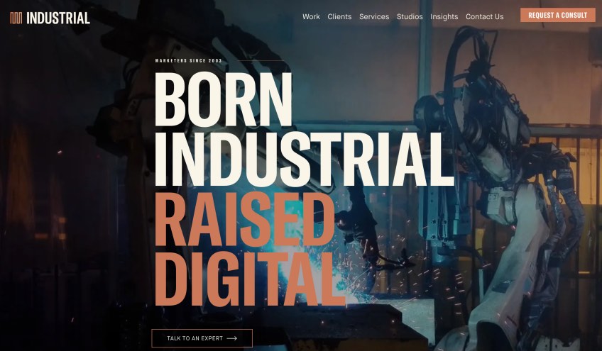 Industrial Strength Marketing Manufacturing Digital Agency