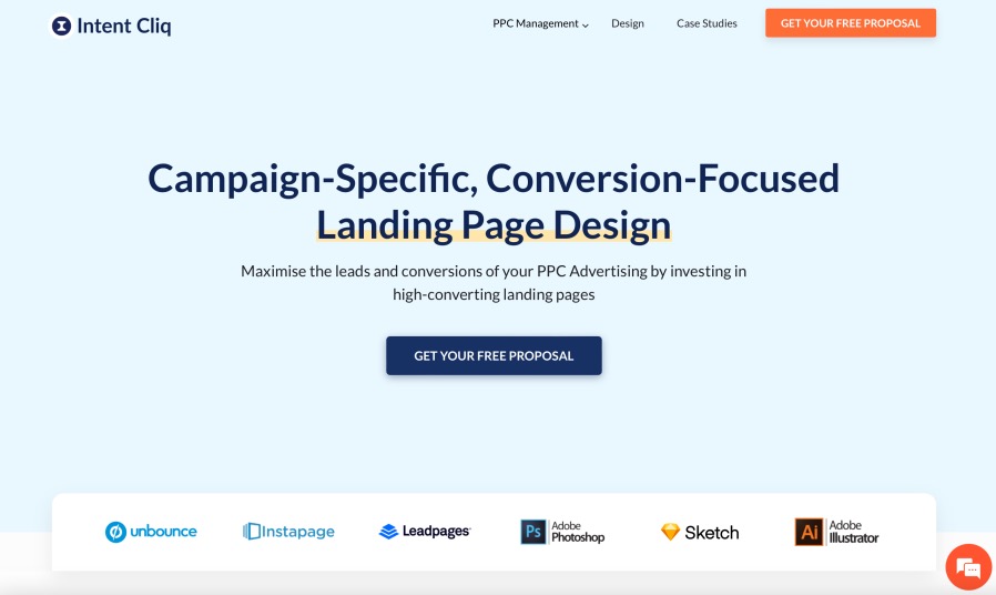 Intent Cliq Top Landing Page Companies