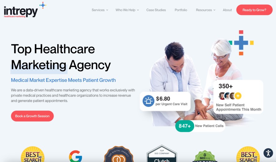 Intrepy Best Healthcare Creative Services