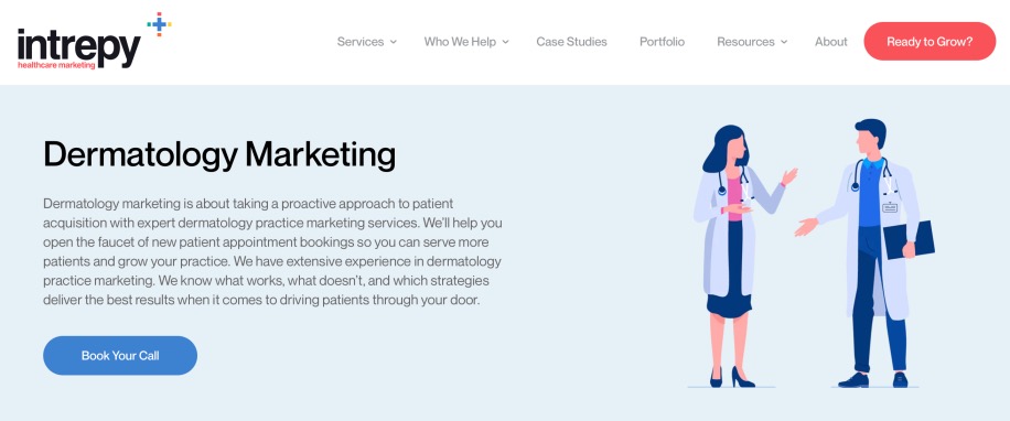 Intrepy Top Dermatology Marketing Company