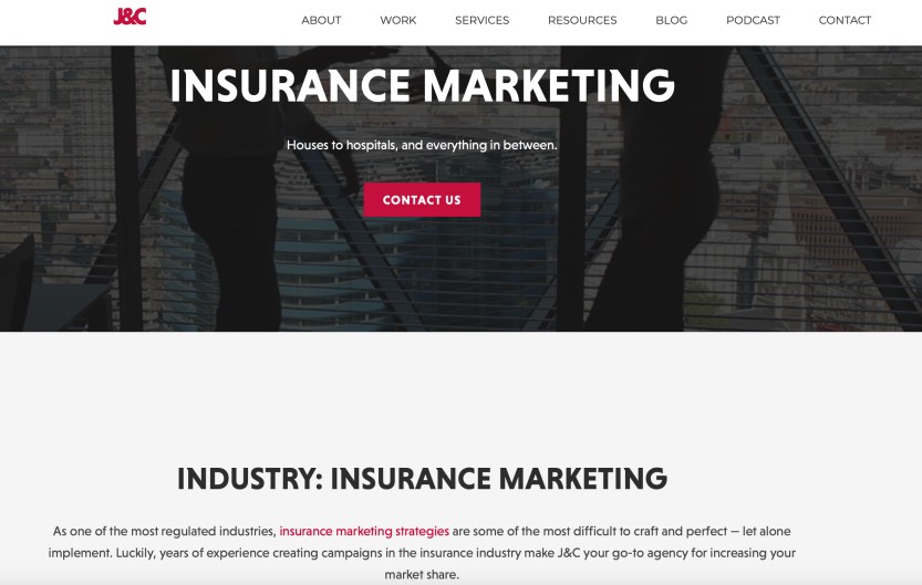 Jacobs & Clevenger Top Insurance Marketing Agency