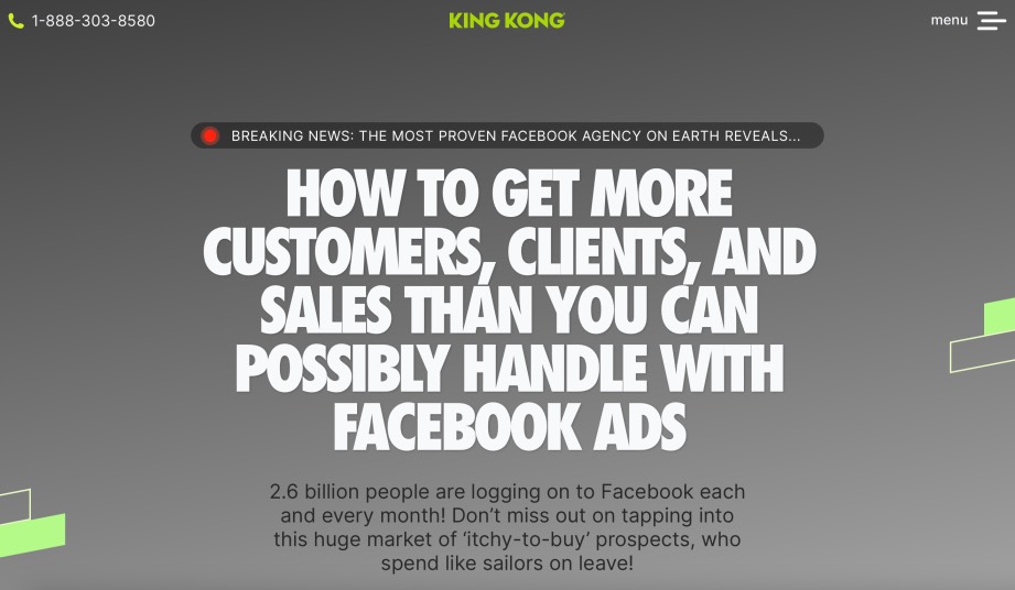 King Kong Facebook Ads Agencies