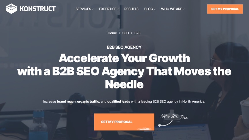 Konstruct Digital B2B SEO Firm