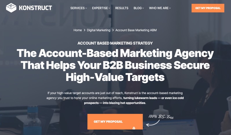 Konstruct Digital Top ABM Services