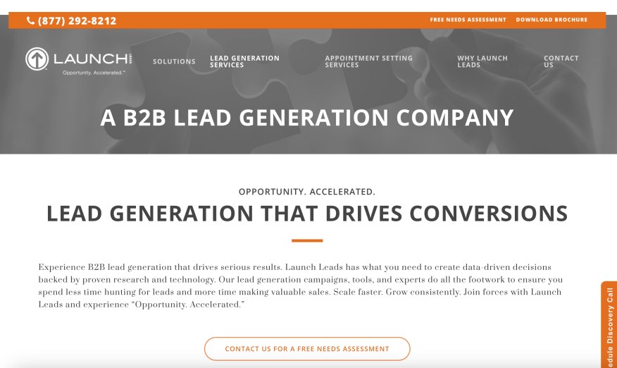 Launch Leads B2B Lead Generation Companies