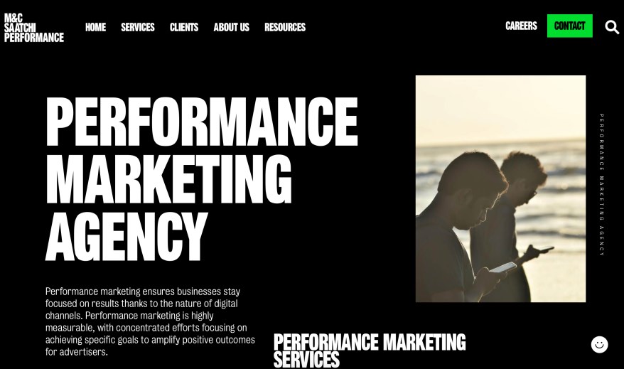 M&C Saatchi Performance Marketing Services Agency