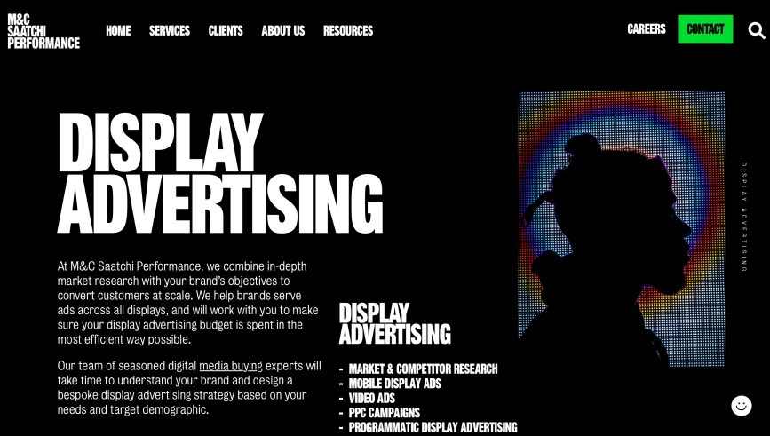 M&C Saatchi Performance Top Display Advertising Company