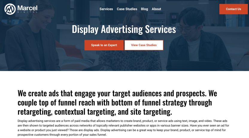 Marcel Digital Display Ads Services