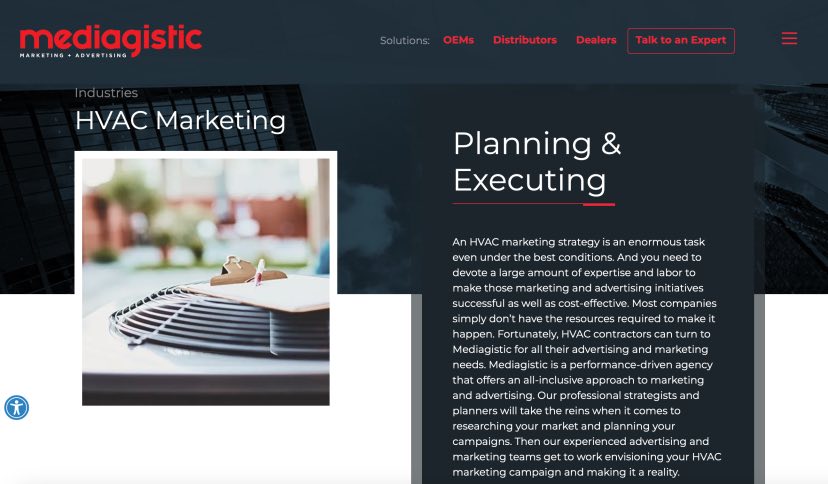 Mediagistic Best HVAC Digital Marketing Services