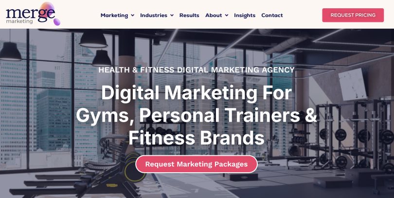 Merge Best Gym Online Marketing Agency