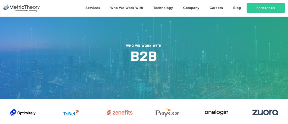 MetricTheory B2B SaaS Digital Marketing Agency