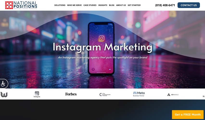 National Positions Top Instagram Marketing Agencies