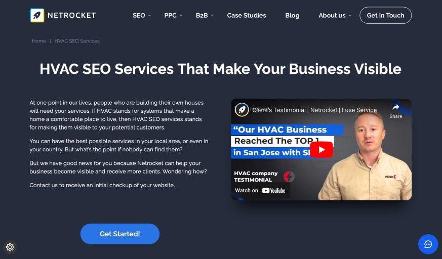 Netrocket Best HVAC SEO Companies