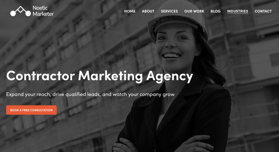 Noetic Marketer Construction Contractor Marketing Agency